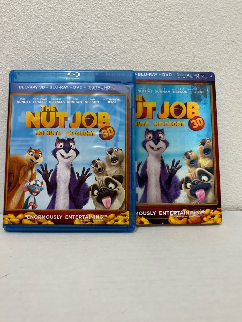 The Nut Job No Nut No Glory 3D/Blu-Ray DVD, 2014 Will Arnett Gabriel Iglesias